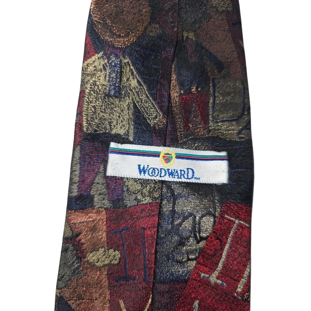 Woodward mens necktie